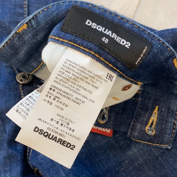 Dsquared2 “Russian Cowboy” mens jeans - Picture 5 of 5